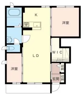 パルメゾン【1階】の間取り