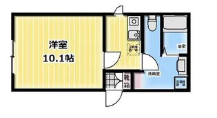 FABRIC飯田橋【4階】の間取り