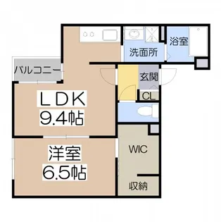 メタルフラット【3階】の間取り