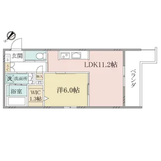 (シニア限定)ヘーベルヴィレッジ西船橋【3階】の間取り