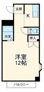 オーエスコーポ蔵前【3階】の間取り