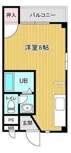 セントラルハイツ【2階】の間取り