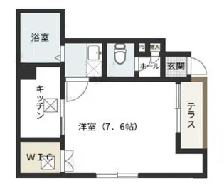 Maison Verte【1階】の間取り