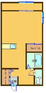 ハイツボヌール【2階】の間取り