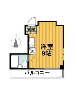 フェーデンハイム【4階】の間取り