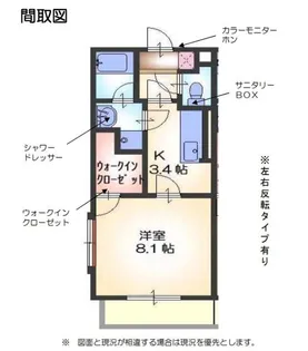 シーガルIII【1階】の間取り