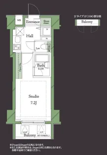 HF明大前レジデンス【2階】の間取り