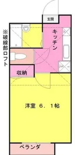 キャメル大島【3階】の間取り