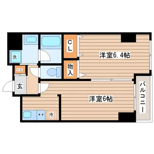 brandz tomizawa【4階】の間取り