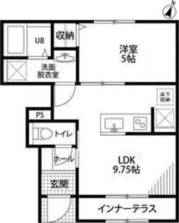 リーブルファイン本神戸【1階】の間取り