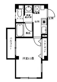レジデンスリーベ【1階】の間取り