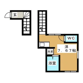 グランメール【2階】の間取り
