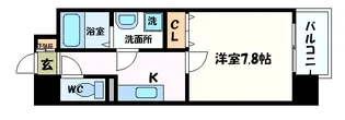 HF今池南レジデンスEAST【6階】の間取り