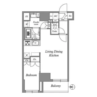 ASMACI MAISON両国I【3階】の間取り