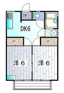 サニネスレジデンス【2階】の間取り