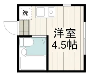 シャンテ東日暮里【1階】の間取り