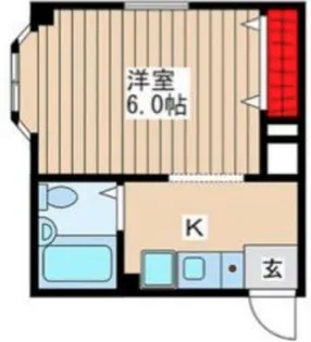 西恋ヶ窪コートハウス【2階】の間取り