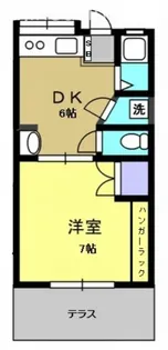 グリーンヒルガーデン【1階】の間取り