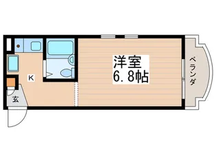 国分寺フラッツ【1階】の間取り