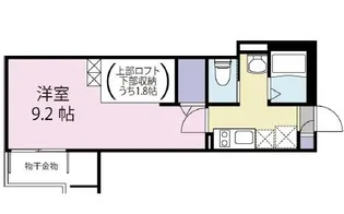 エスパーダ新井薬師【2階】の間取り