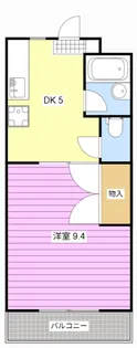 メゾンdeダイエー【1階】の間取り