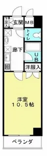 パークサイドK【6階】の間取り