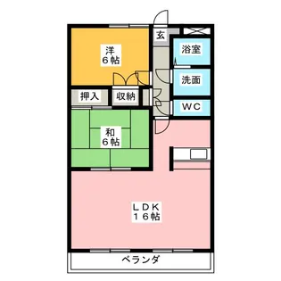 ミオパエーゼ本山【3階】の間取り
