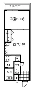 フジパレス堺なかもずI番館【1階】の間取り