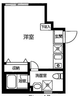 ラズ ルミノサ カワサキ【5階】の間取り