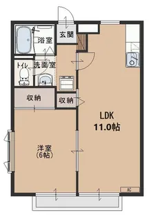 アイルリッチ【2階】の間取り