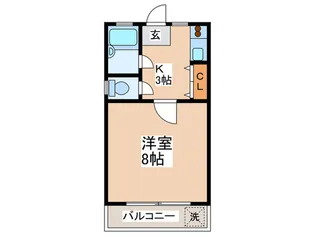 中島アパ-ト【1階】の間取り