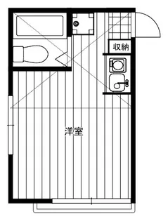 ブルーウィング【1階】の間取り