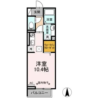 Urban Sweet III【1階】の間取り