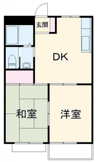 ベールラフォーレ【2階】の間取り