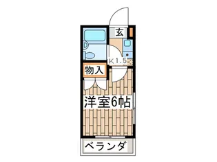 谷口マンション【3階】の間取り