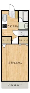 サザン27前川ビル【3階】の間取り