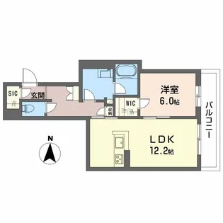 コンコード【3階】の間取り