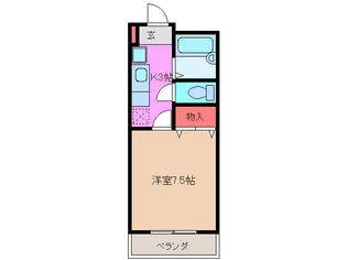 佐貫ルビーハイムII【2階】の間取り