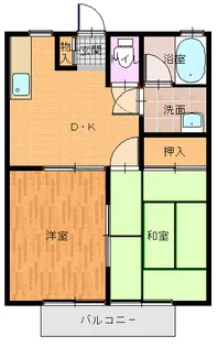 ビラ・フォーシーズン 202号室【2階】の間取り