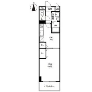 ポラールシュテルン【2階】の間取り
