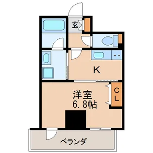 さくらHills NISHIKI Platinum Residence【3階】の間取り