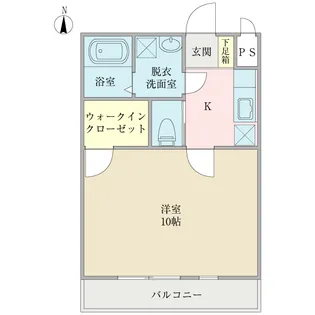パルステージL【2階】の間取り