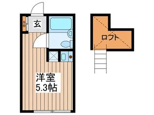 ホワイトパレス上北沢【1階】の間取り