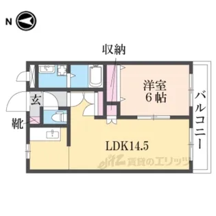 グランベル【2階】の間取り