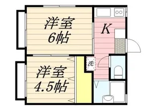 ヴィラK&M【1階】の間取り