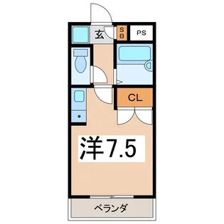 Acclimate【3階】の間取り