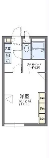 レオパレスイースト【2階】の間取り