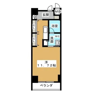 N.S.ZEAL泉【2階】の間取り