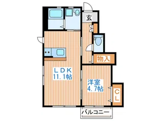 Grace A【1階】の間取り