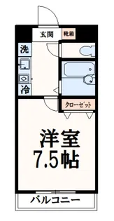 ルピナス1【2階】の間取り